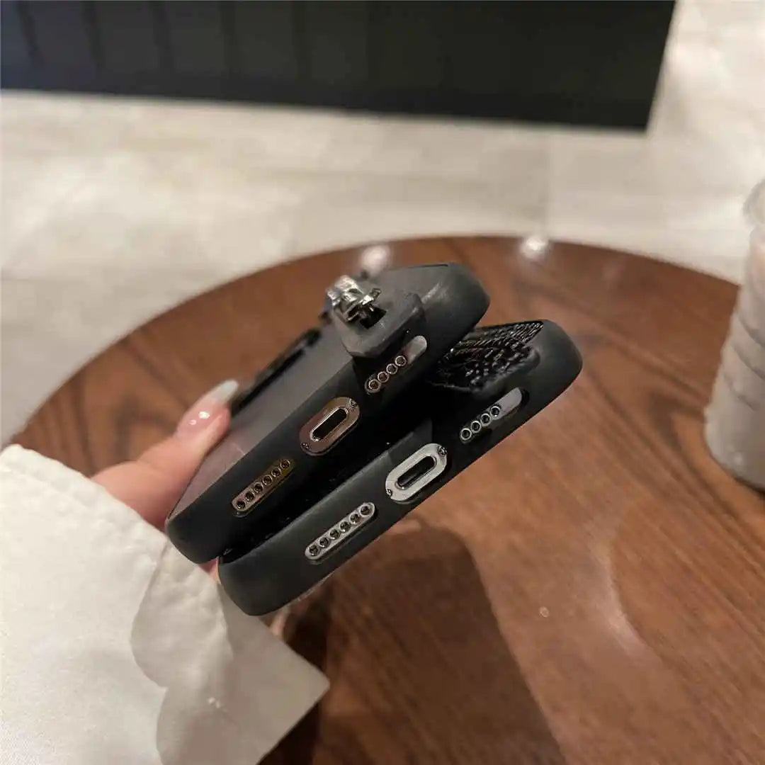 wrist strap phone case