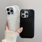 snake hide phone cases