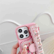 tweed wallet phone case