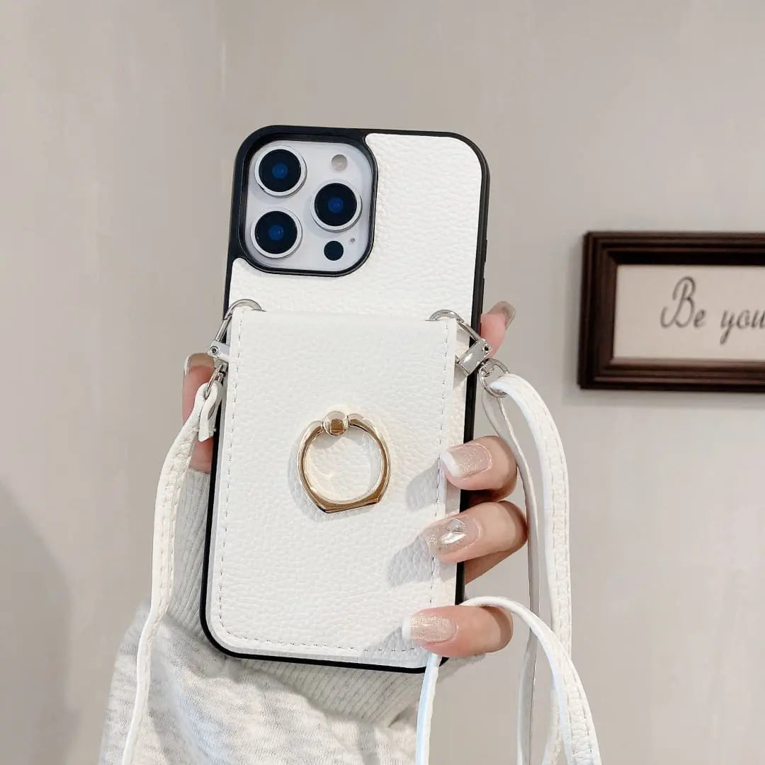 Crossbody phone case for women