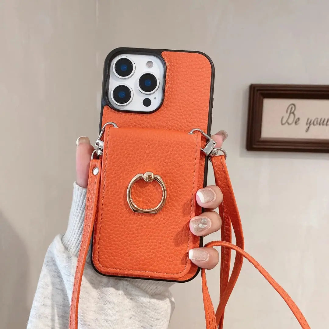 Functional crossbody iPhone case