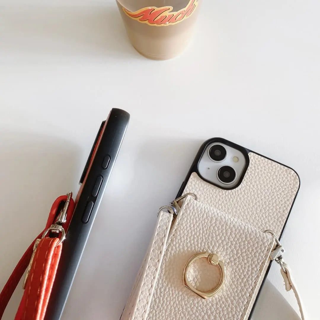 Premium leather phone case