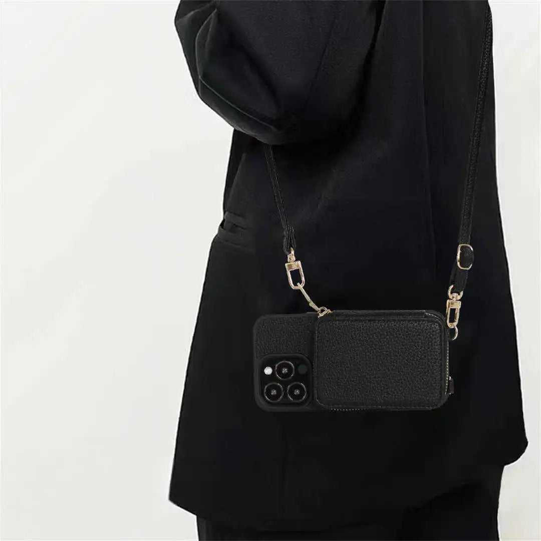 crossbody phone case wallet