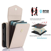 RFID blocking galaxy phone wallet case