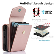 Samsung Z Flip RFID blocking wallet case