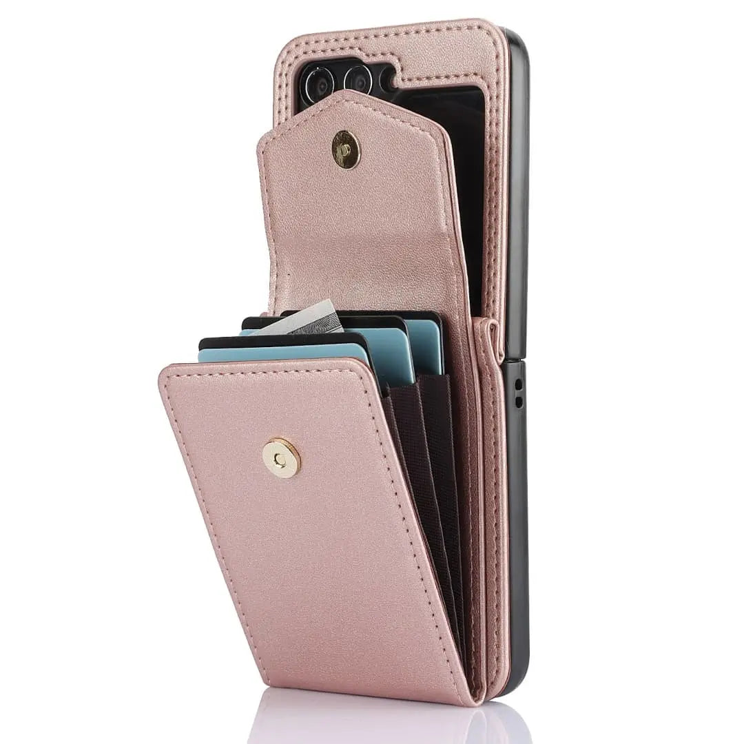 Galaxy z flip 5 case with wallet
