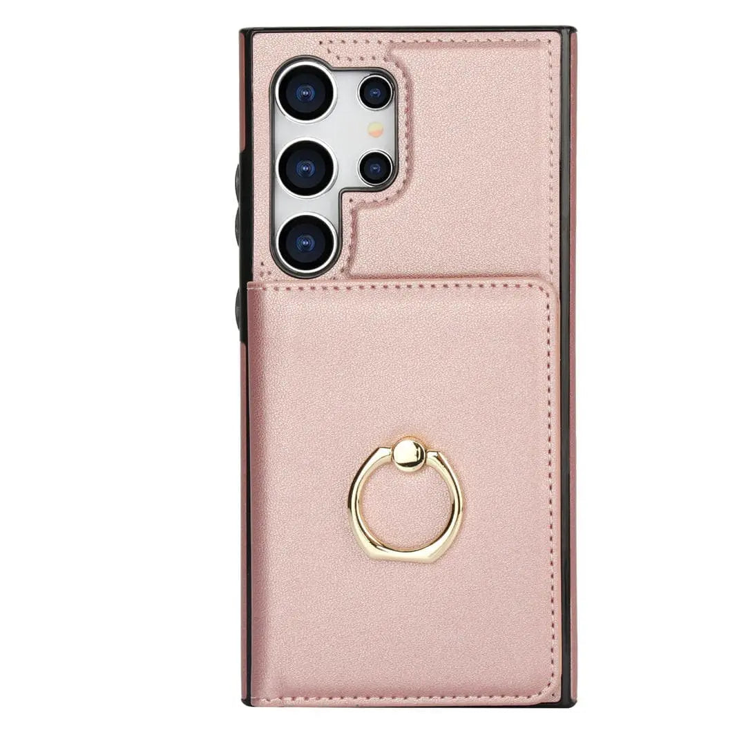 Luxury leather case for S24 Ultra