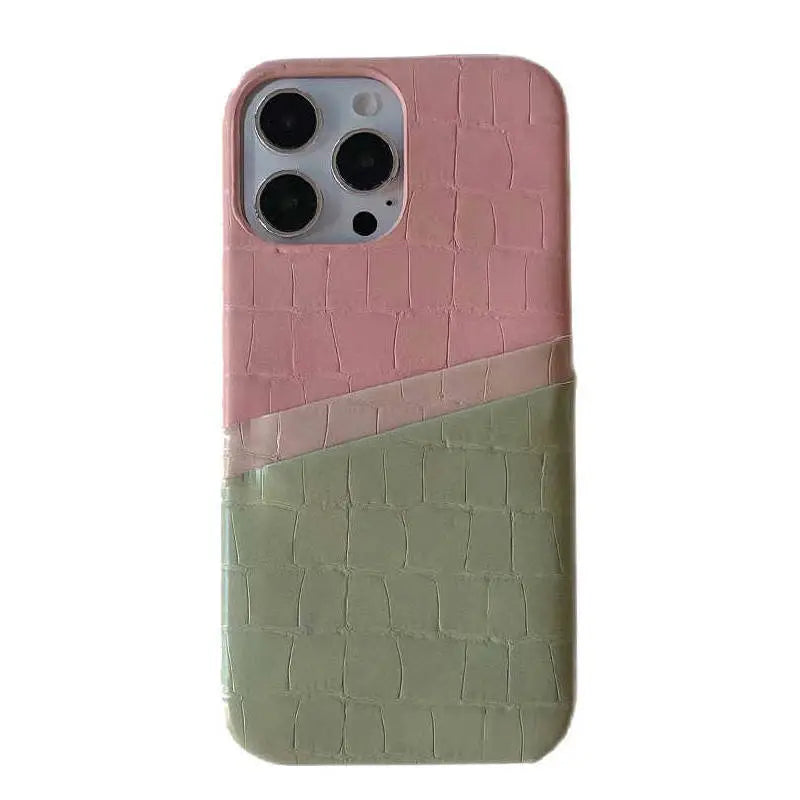 croc phone case with card holder
