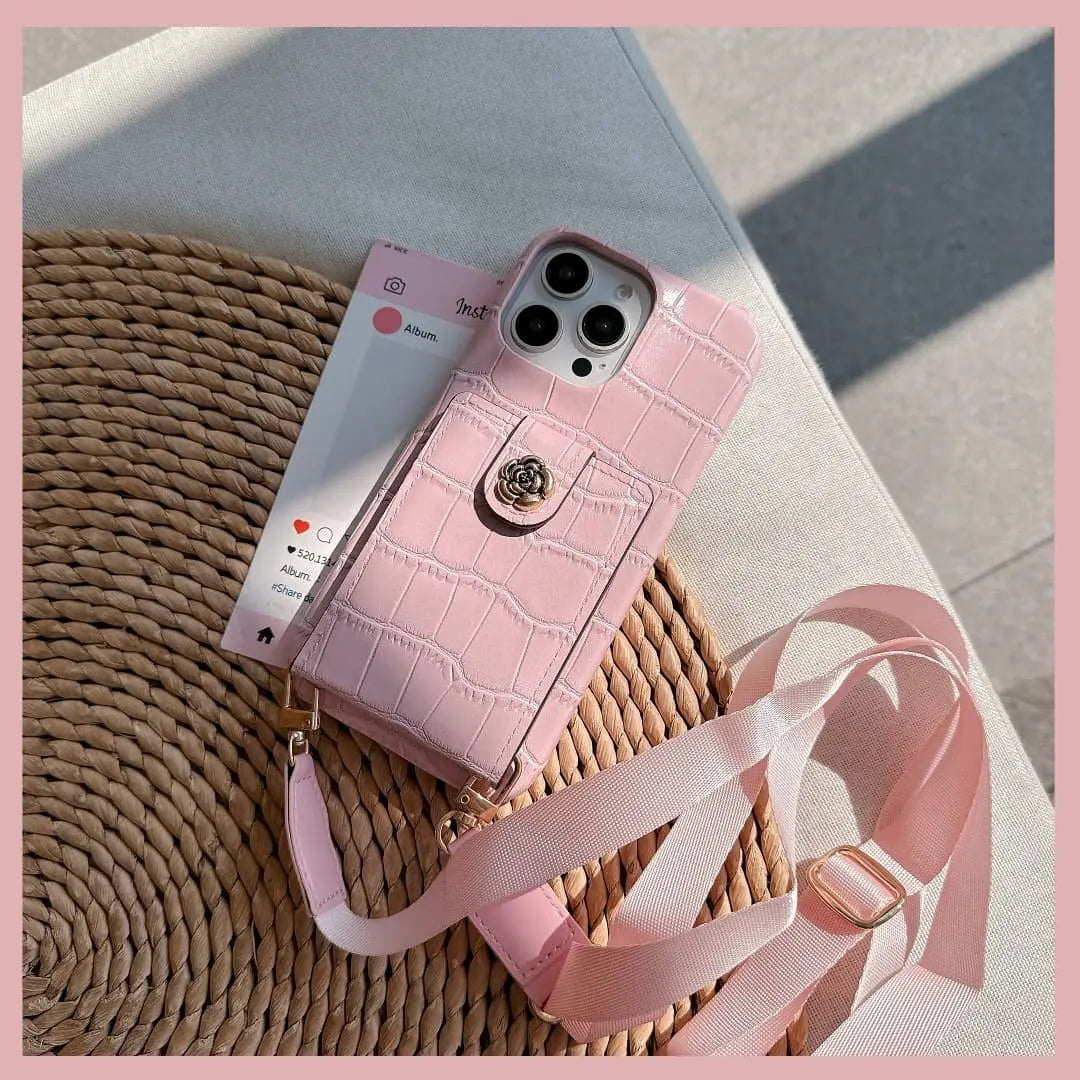 luxury crossbody phone case