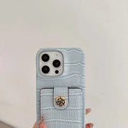 crocdile leather iPhone case