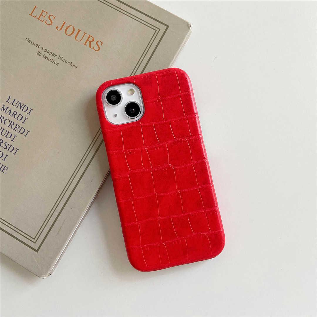 crocodile leather iphone case