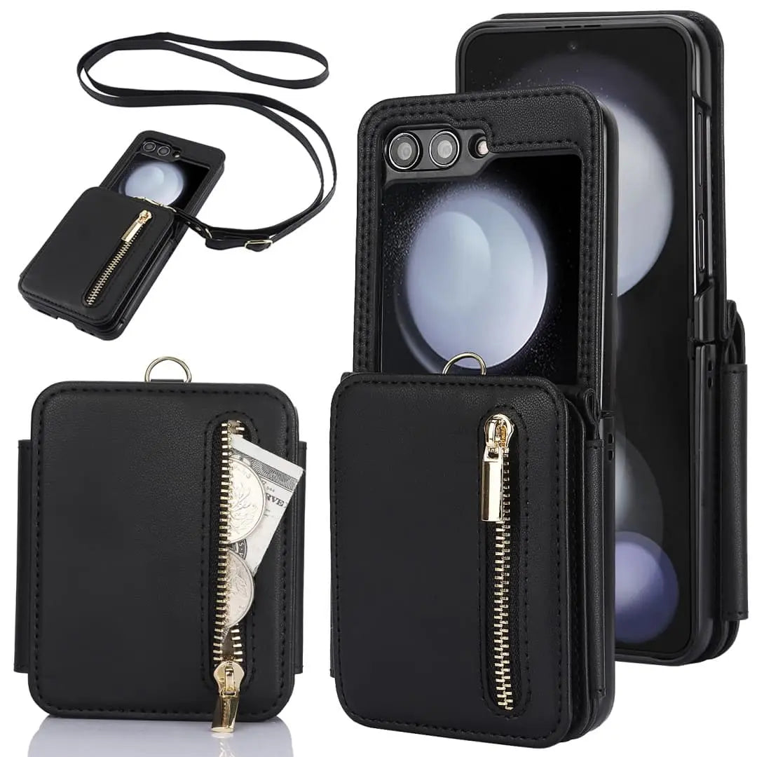 Z Flip 5 card holder case