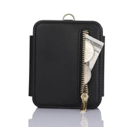 Galaxy Z Flip leather case with zipper