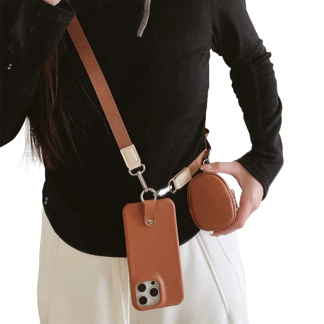 iPhone crossbody case with strap