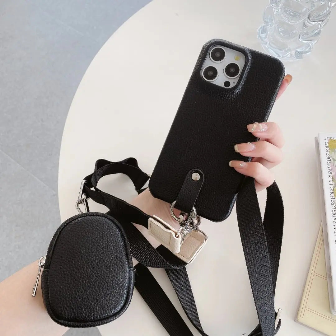 adjustable strap iPhone case