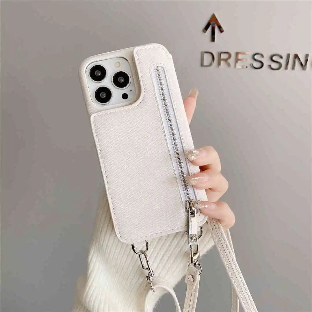 Zipper iPhone case