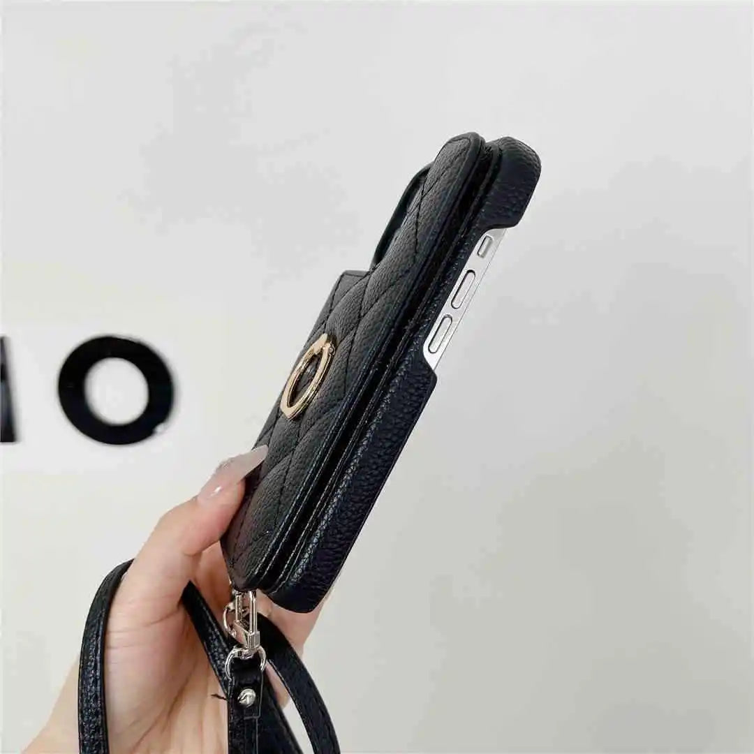 leather wallet iphone case