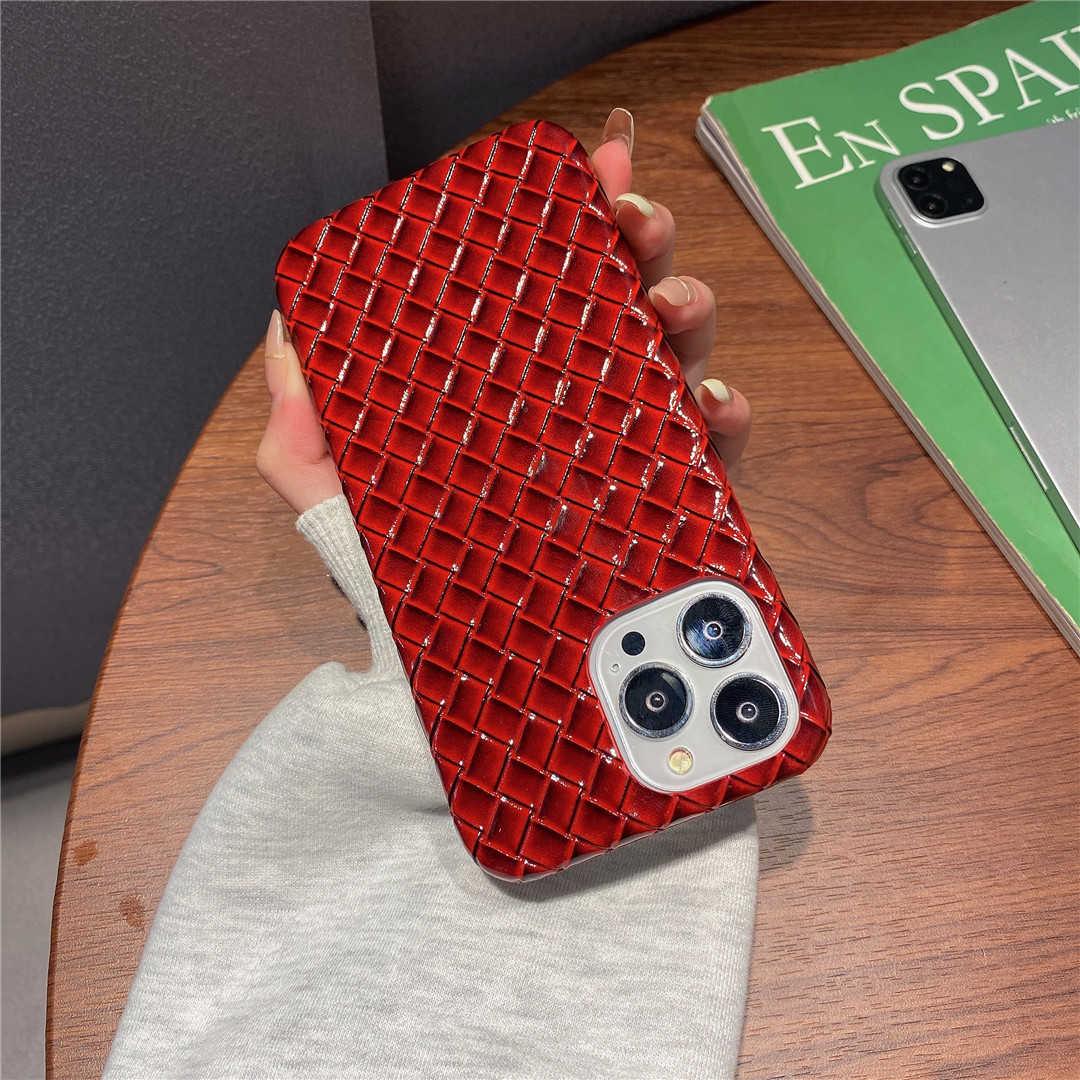woven texture iphone case
