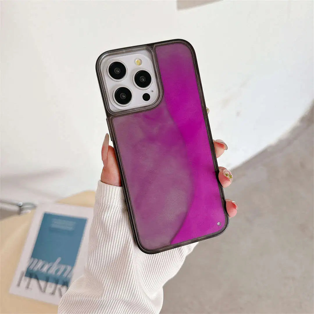 Trendy glow phone case