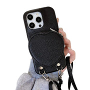 zippered wallet iPhone case