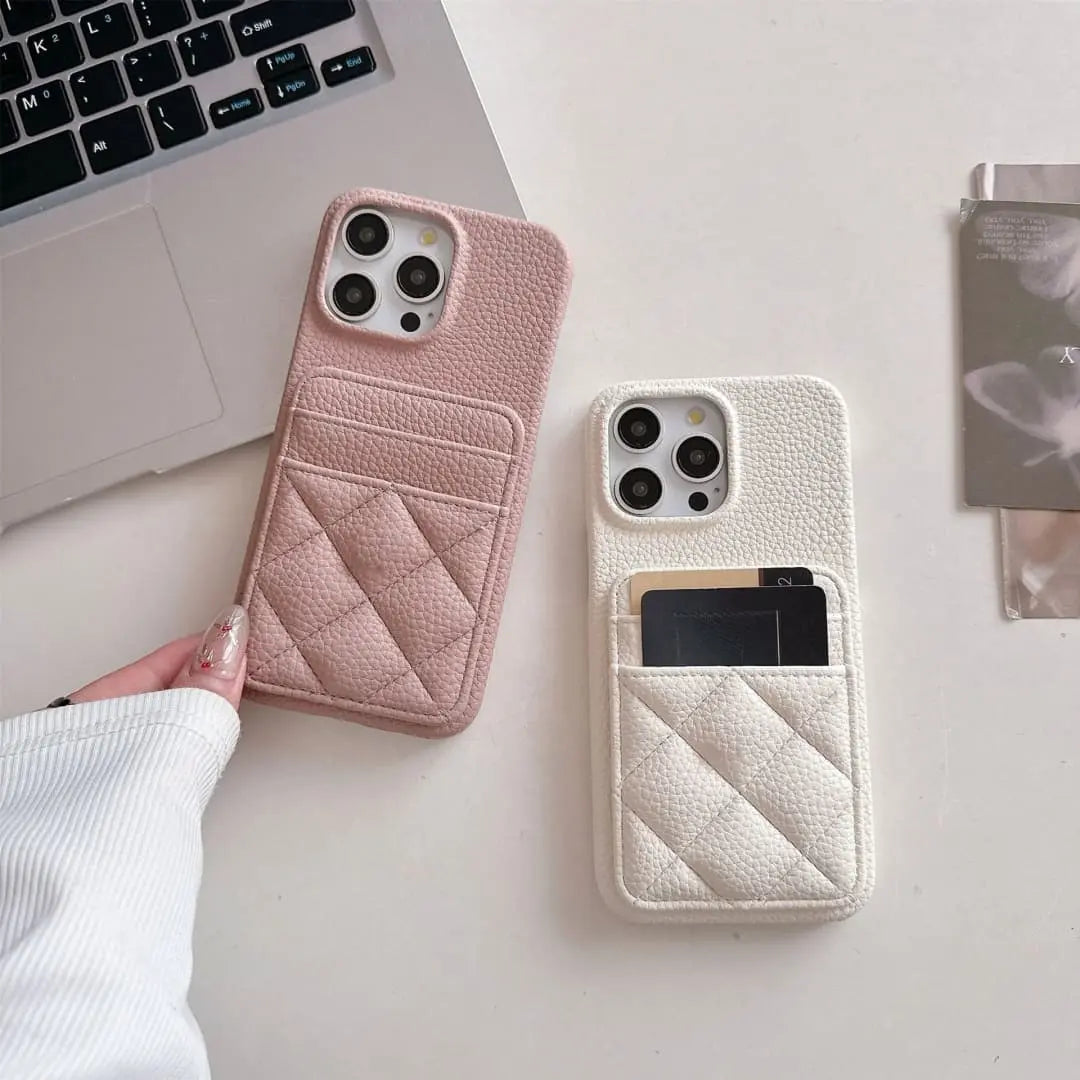 iPhone case with card holders