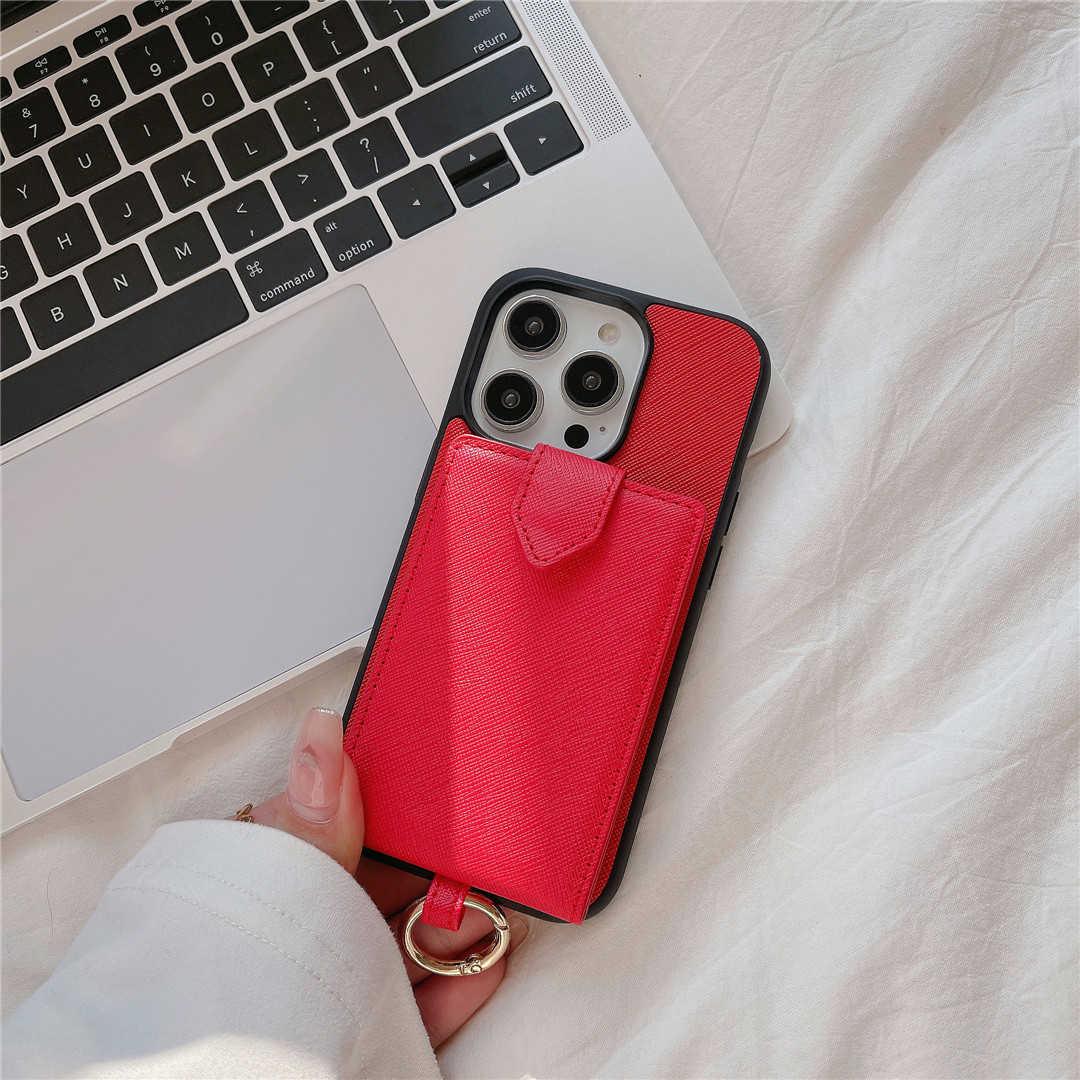 red wallet iphone case  