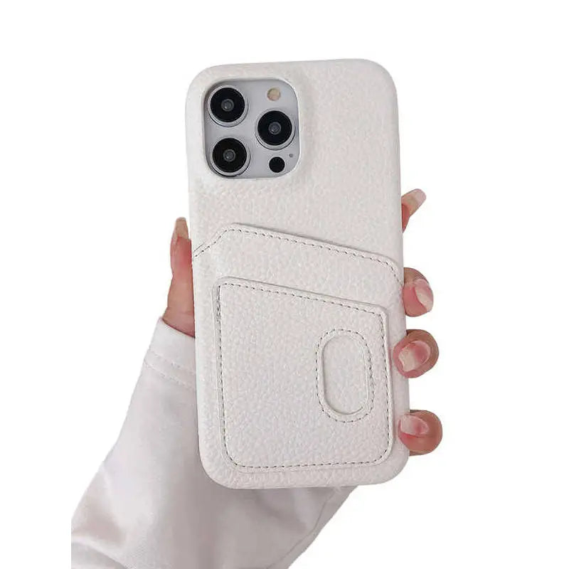iphone case with double card holders