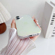 Matte glossy iPhone case