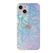 iridescent geometric iphone case