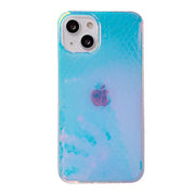 iridescent croc iphone case