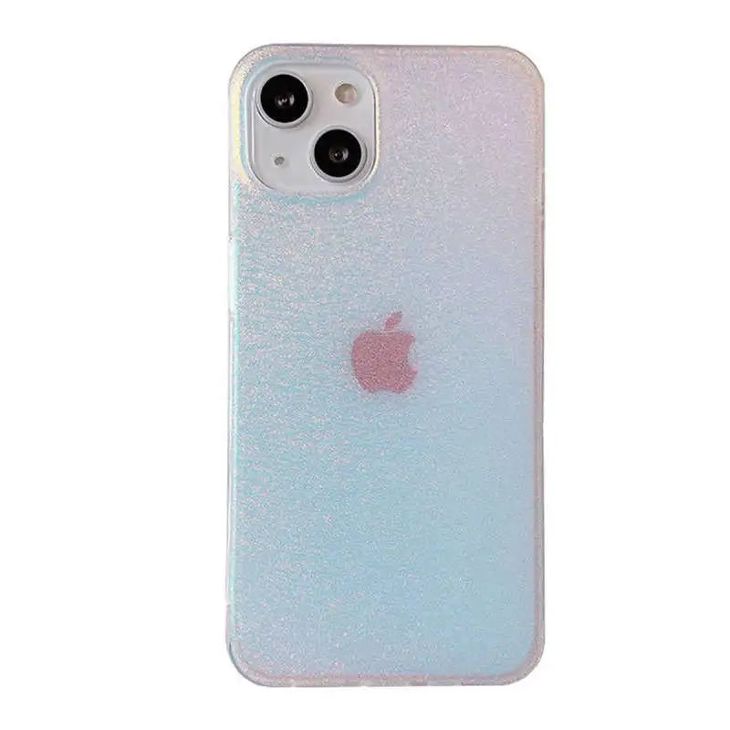 iridenscent glitter iphone case