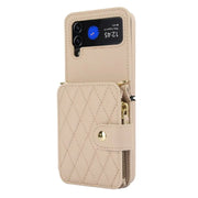 galaxy z flip 4 zipper phone case