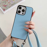 iPhone case with adjustable strap