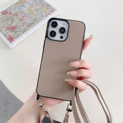 Protective leather phone case