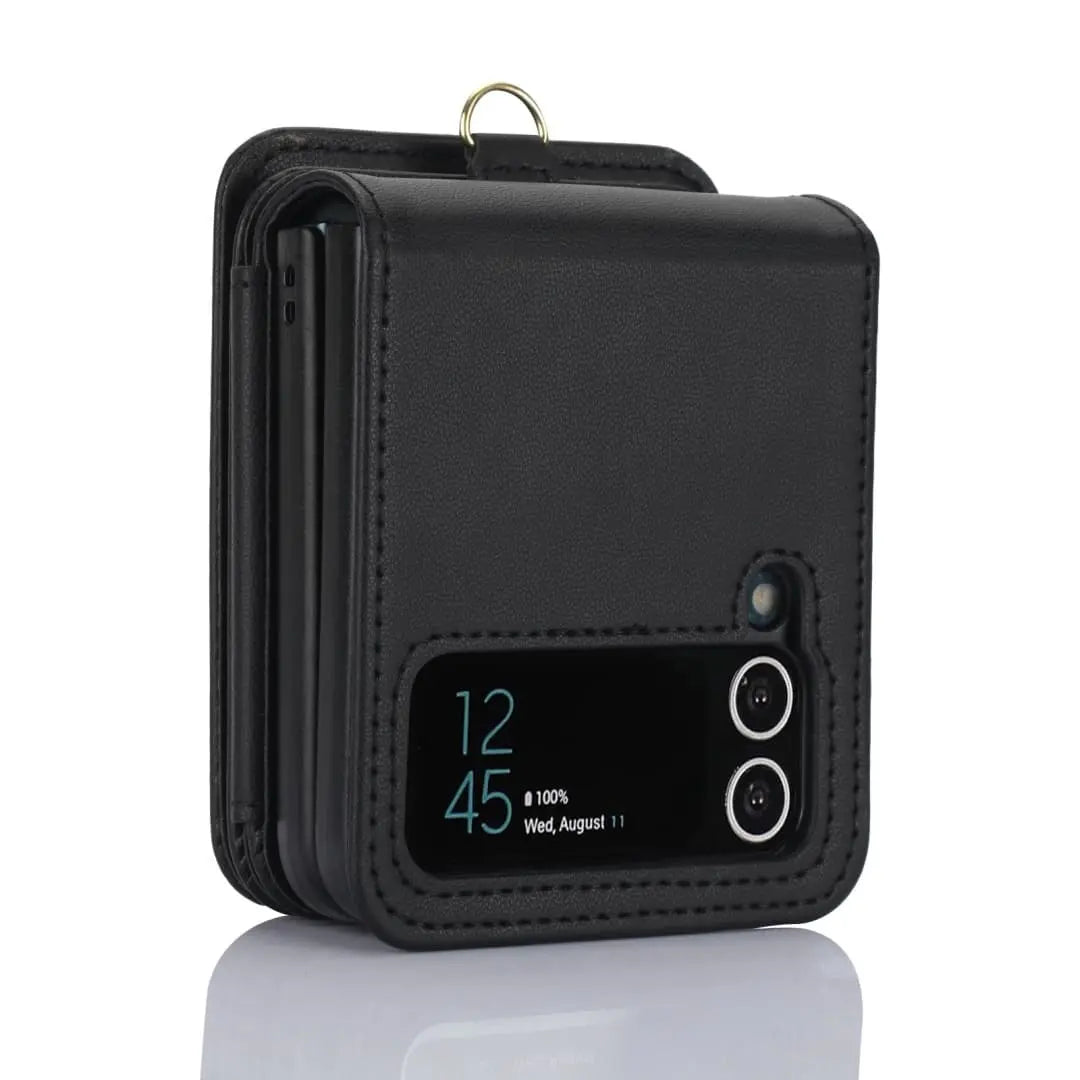 leather phone case for Z Flip