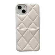 quilted iphone case with card slot