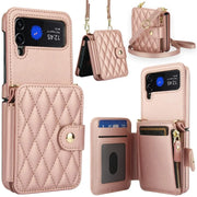 rose gold galaxy z flip 4 case