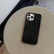 crocs leather iphone case