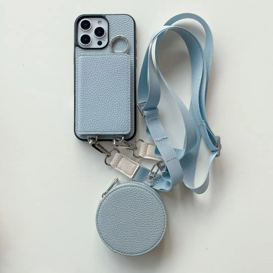 Hands-free iPhone crossbody set