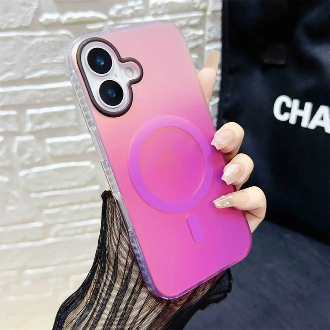 neon apple phone case