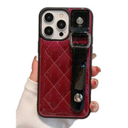 leather iphone case with loop