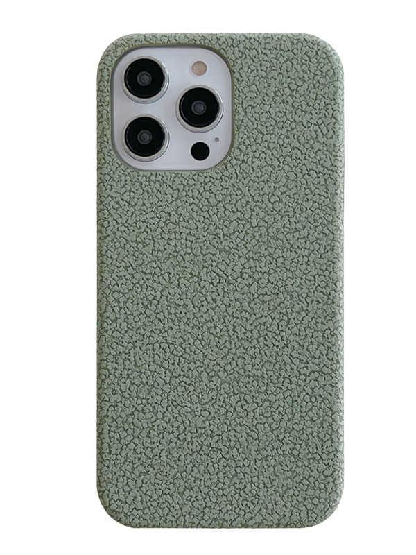 Pavement Pattern Leather iPhone Case