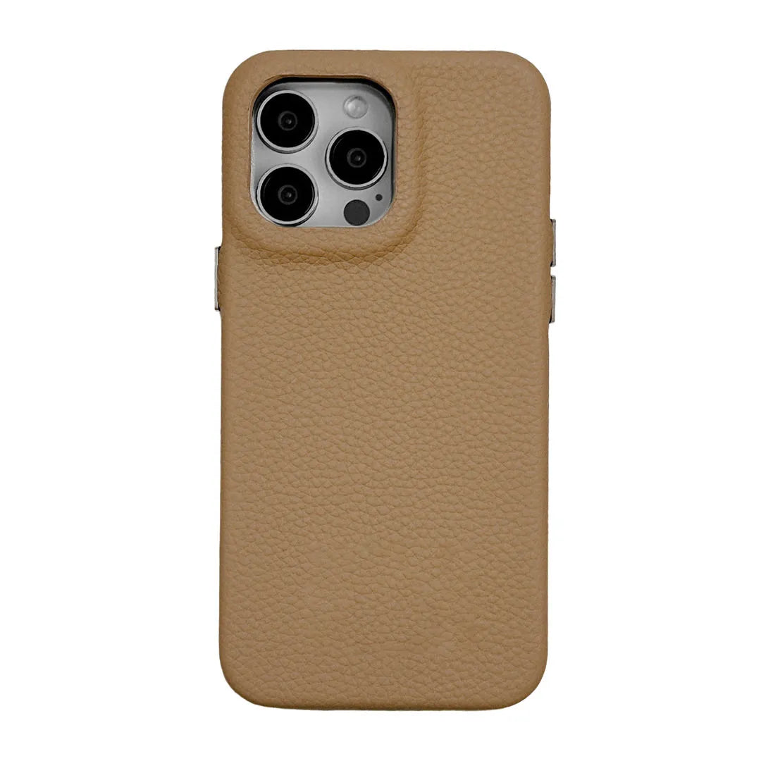 pebble leather iPone case