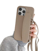 phone case with hand holder