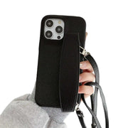 phone case with hand holder