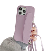 hand holding phone case