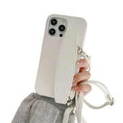 Handheld strap iPhone cover