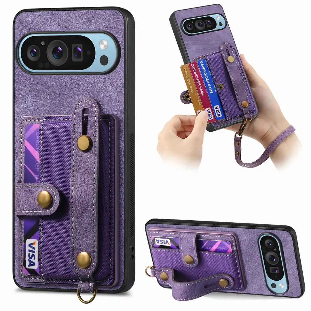 Detachable strap phone case