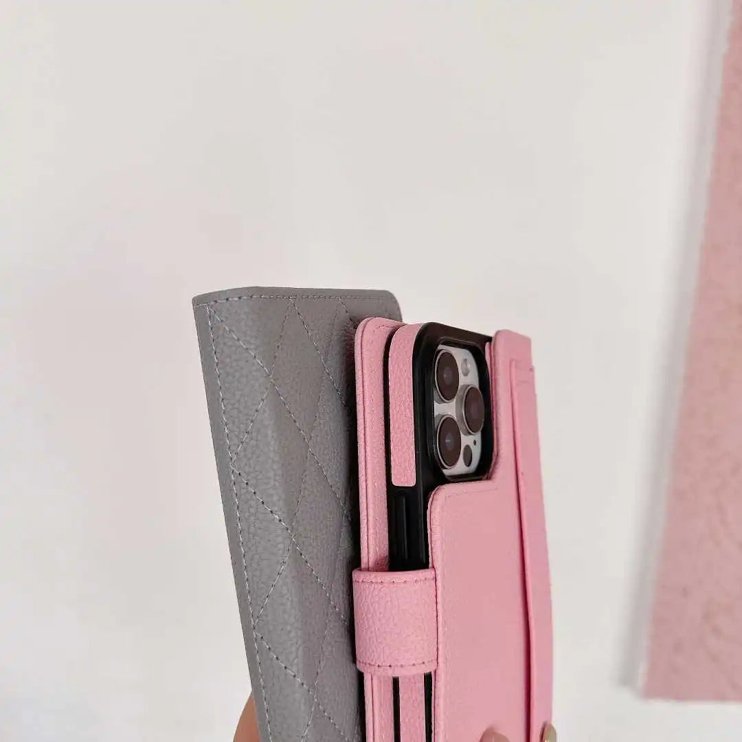 Fashionable phone folio