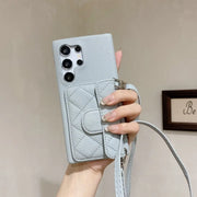 Elegant leather phone case